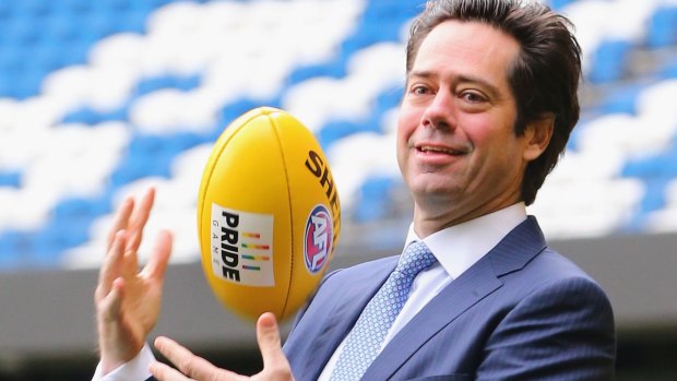 AFL CEO Gillon McLachlan has plans for an academy for its emerging executives.
