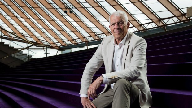 Jan Utzon, son of Jorn,  the original architect of the Opera House, is in Australia for the 60th Good Design Awards. 