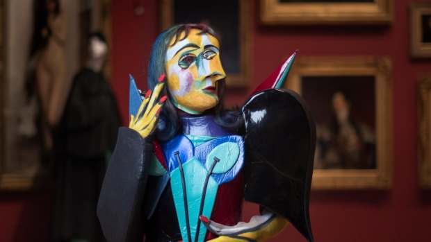 A Picasso comes to life in Opera Australia's Il Viaggio a  Reims. Photographed at the National Gallery of Victoria. 