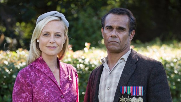 Aaron Pedersen plays a returned serviceman in A Place to Call Home