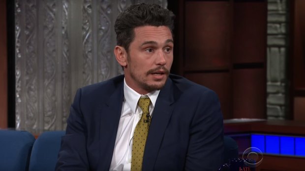 James Franco addressed recent allegations of sexual harassment against him during an appearance on <i>The Late Show with Stephen Colbert</i>.