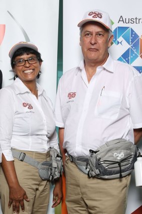 The G20 volunteer uniform.