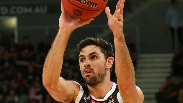 On fire: Todd Blanchfield scored 27 points in Melbourne's 95-83 victory over Illawarra Hawks.