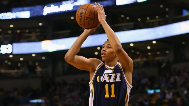 Ready to go: Dante Exum is back for the Utah Jazz after a knee reconstruction.