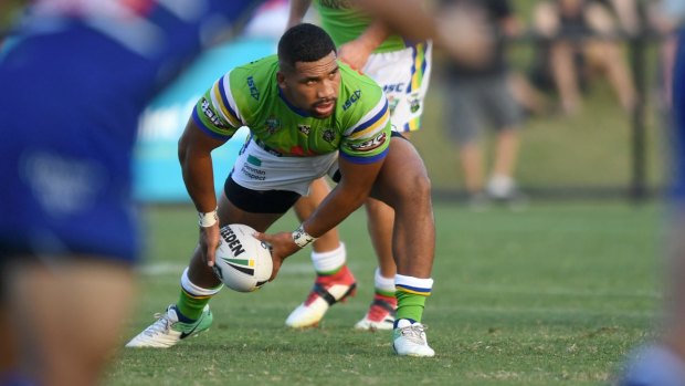 Raiders hooker Siliva Havili.  Photo: NRL Imagery