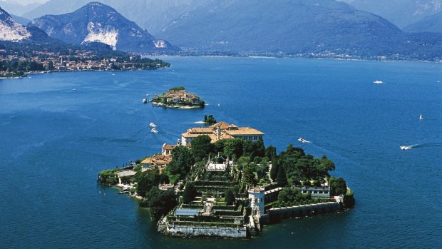 Lake Maggiore, Piedmont, Italy.