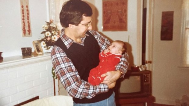 Amy Marlow and her dad, Doug McDowell.