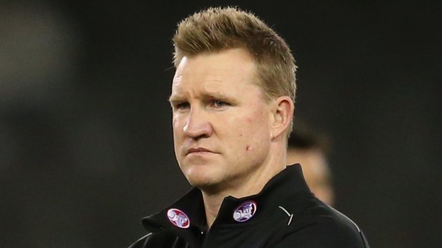 Re-signed: Nathan Buckley accepts one-year contract offer from the Pies.