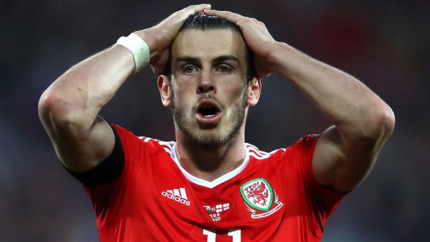 Missed opportunity: Gareth Bale wasn't able to inspire Wales to a win over Georgia.