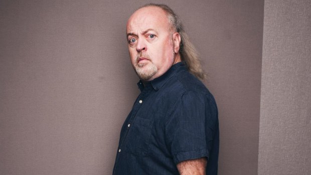 Bill Bailey may look alarmed but he really enjoyed his stay in Canberra.