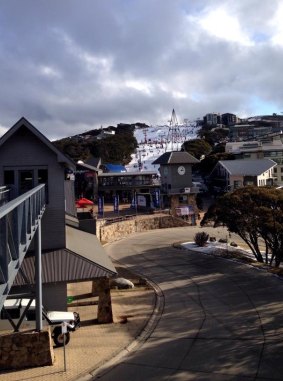 Mt Buller village this week.