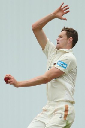 Jason Behrendorff, pictured here in action for WA last season, is tipped for higher honours after ripping through Queensland on Monday.