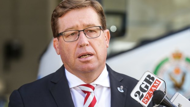 Deputy Premier and Minister for Justice and Police Troy Grant.