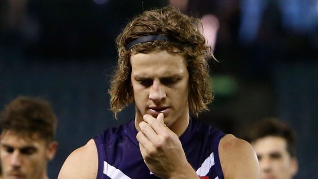 Champion: Nat Fyfe is one player who can help Fremantle out of its slump.