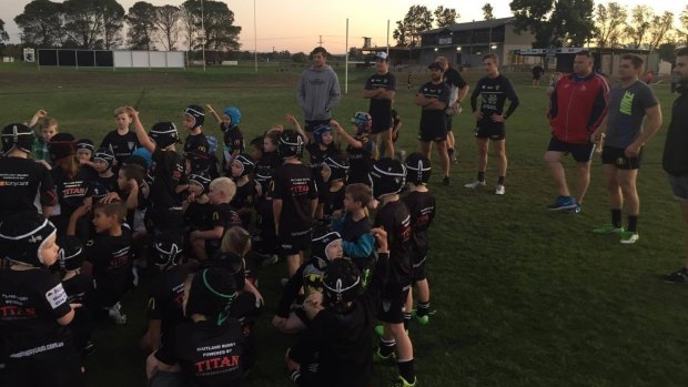 Nourishing the grassroots: Maitland Rugby Club are investing heavily in their junior ranks.