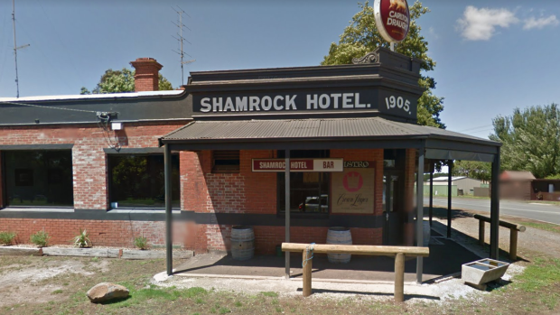 The Shamrock Hotel in Dunnstown, where the Silly Sunday event took place.