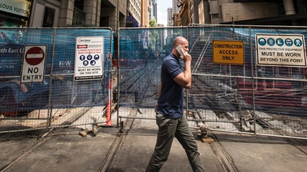More CBD roads will close this weekend as light rail construction continues in Sydney's CBD.