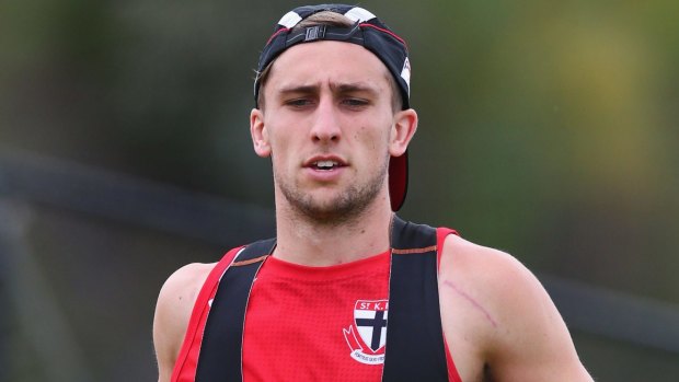 Luke Dunstan has been fined for being drunk in a public place.