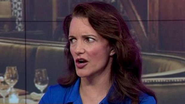 Kristin Davis didn't object to talking about <i>Sex and the City</i>, but the scene they'd sprung on her live on air. 