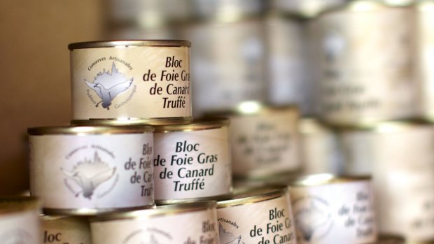 Truffles and Foie Gras for sale in France.