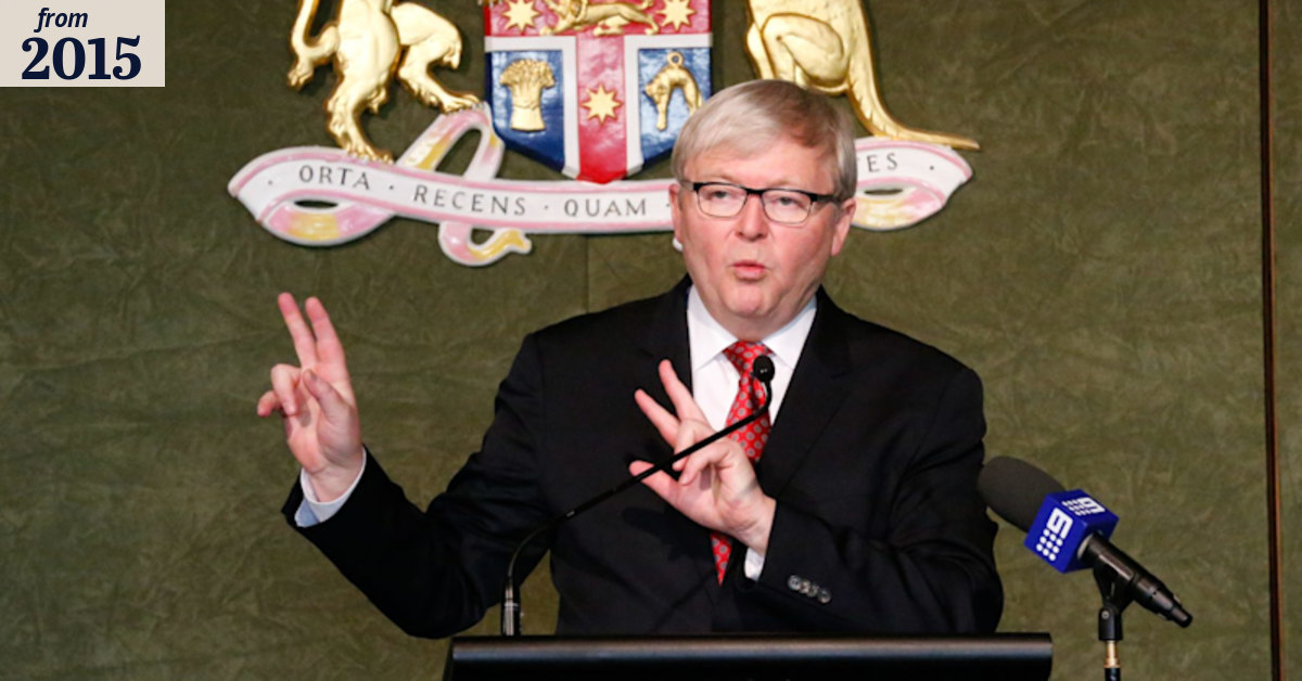 Seven years after Indigenous apology Kevin Rudd says improvements meagre