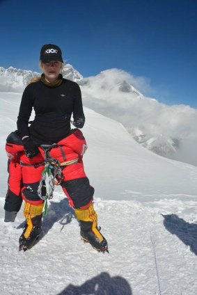 Queensland adventurer Alyssa Azar is safe at the Mt Everest base camp, representatives say.https://www.