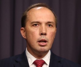 Peter Dutton said Malcolm Fraser made mistakes bringing some people to Australia in the 1970s. 
