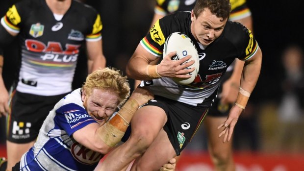 Timely return: Panthers young gun Dylan Edwards.