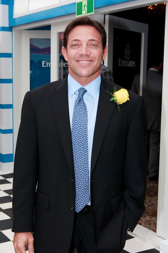 Jordan Belfort at the Melbourne Cup 2011. 
