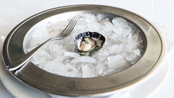 The Tathra oyster is grown for five years for extra creaminess.