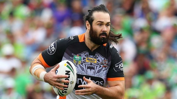 Standing firm: Aaron Woods won't be rushed into a decision about his playing future.
