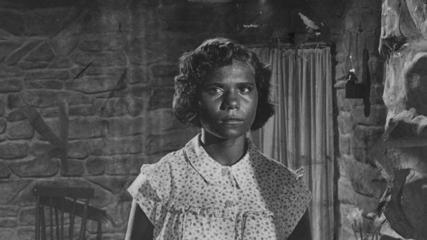 Jedda (1955): Indigenous actress Ngarla Kunoth (also known as Rosalie Kunoth-Monks) as Jedda.



