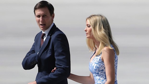 Ivanka Trump and her husband Jared Kushner.