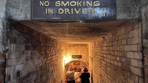 You are entering 'The Dtrives' at Seppelt.