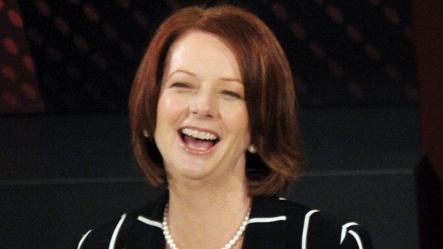 Julia Gillard gave the show its best one-liner to date.
