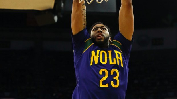 Going nowhere: New Orleans Pelicans forward Anthony Davis will be in All-Star action this weekend. 