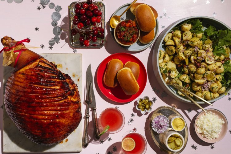 Adam Liaw's quirky Christmas menu.