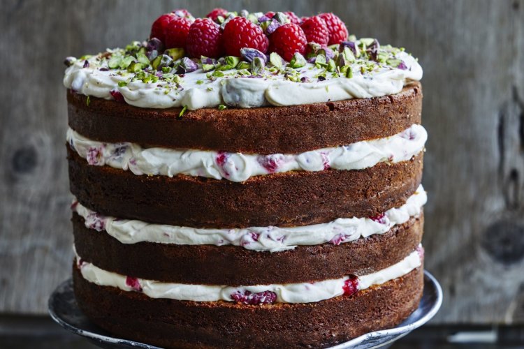 Donna Hay's Christmas layer cake.
