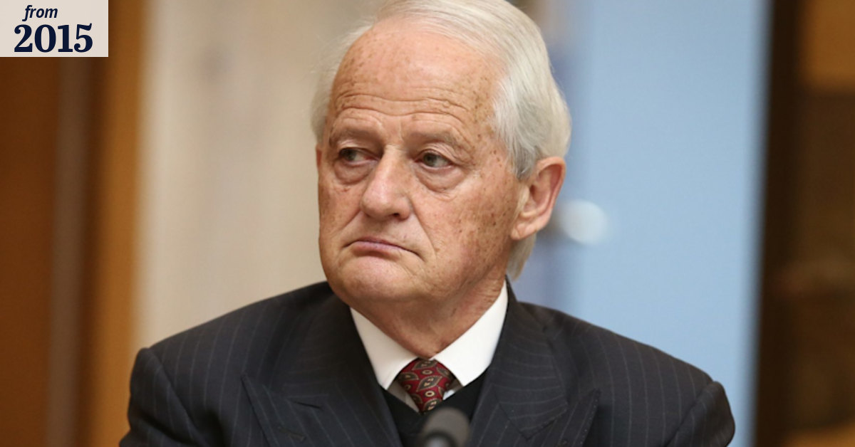 Philip Ruddock says police guidelines on death penalty nations should ...