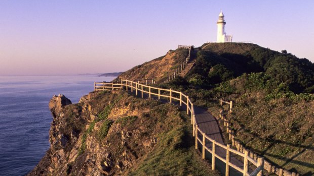 Cape Byron Lighthouse, in northern NSW, is the most easterly point of Australia.
