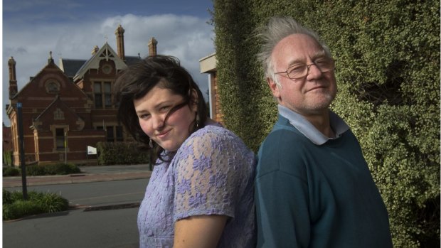 Arthur and Jacinda Eastham from Euroa have intellectual disabilities and live in public housing. They were recently signed up to diplomas they can't complete.
