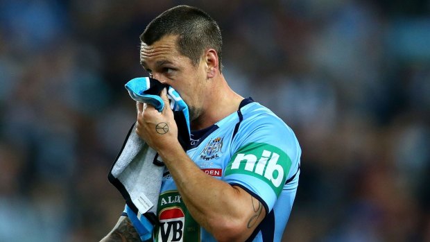 Stand by me: Mitchell Pearce is in Laurie Daley's plans for Game Two.
