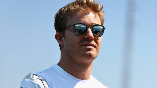 In the box seat: Nico Rosberg.