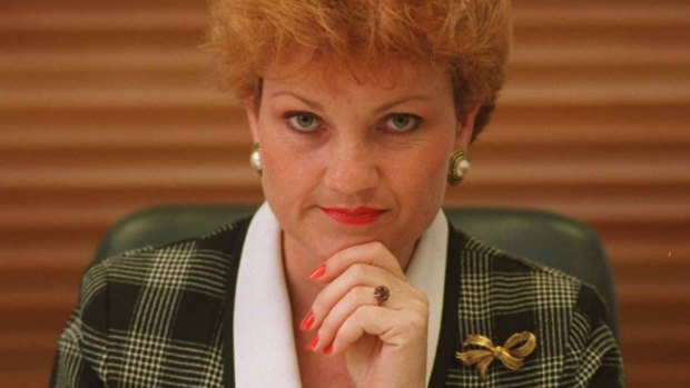 Federal Independant MP Pauline Hanson.