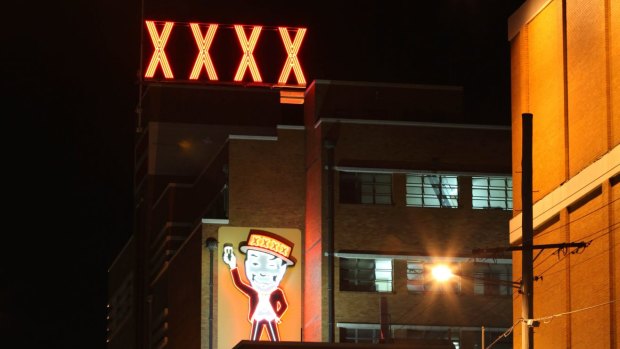 The famous flashing XXXX sign's days could be numbered, according to the United Voice union.