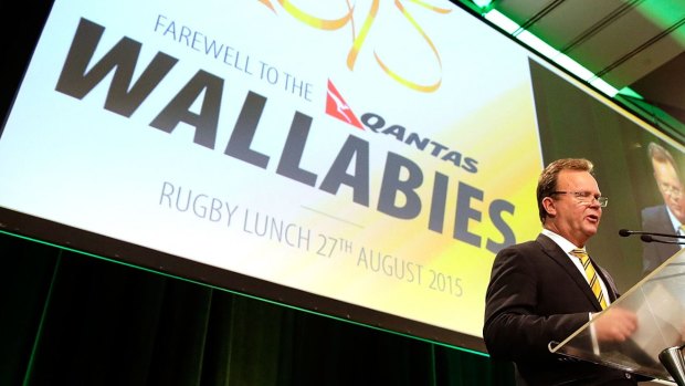 Support: ARU boss Bill Pulver backed the changes made to the Wallabies side by coach Michael Cheika. 
