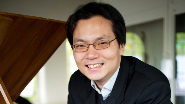 Fortepiano player Mike Cheng-Yu Lee.