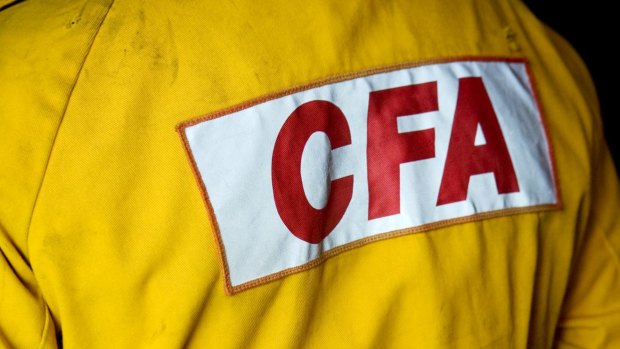 A CFA crew is at the site of the chemical spill.