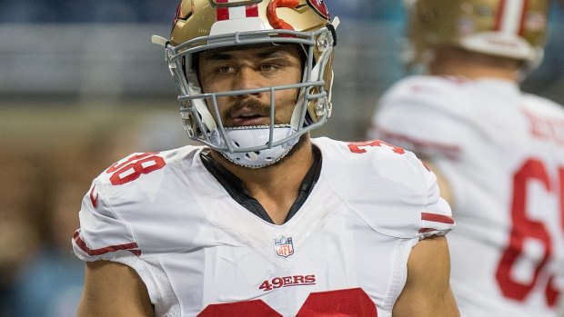 Reality check: Jarryd Hayne will have his work cut out catching Chip Kelly's eye.