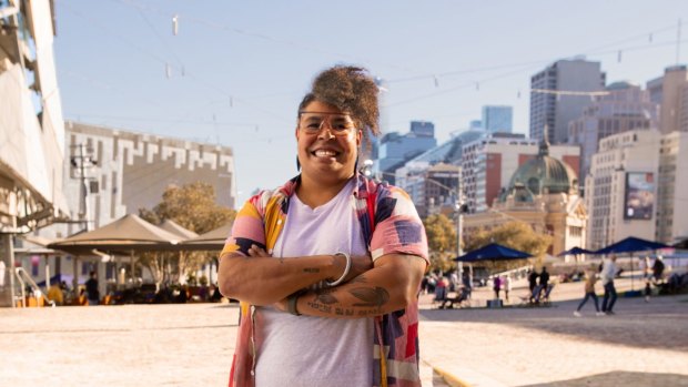 Trailblazing Torres Strait Islander chef Nornie Bero includes all the Indigenous words for dishes at her Federation Square restaurant, Mabu Mabu.